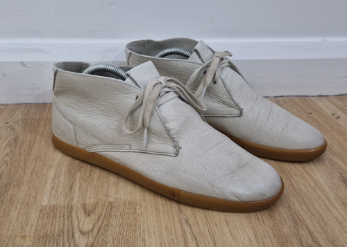 Lacoste beige leather - lacoste, boots