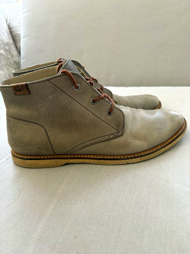 Lacoste men grey - grey, leather