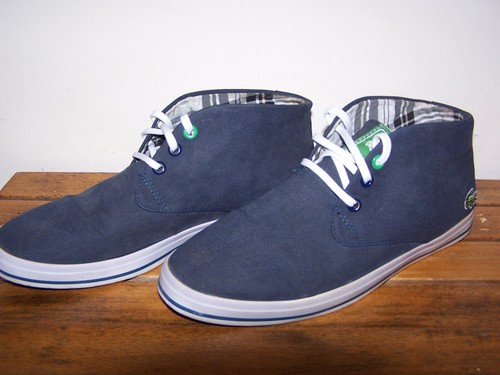 Lacoste blue desert - desert, boots