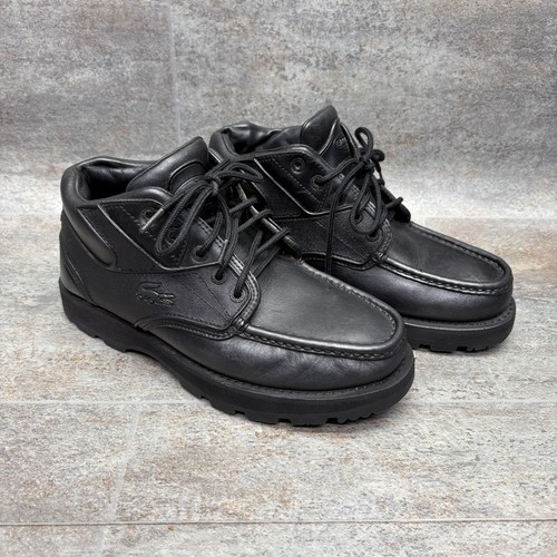 Lacoste leather boots men - leather, men’s