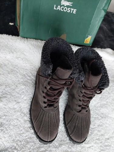 Lovely lacoste boots new - lacoste, retro