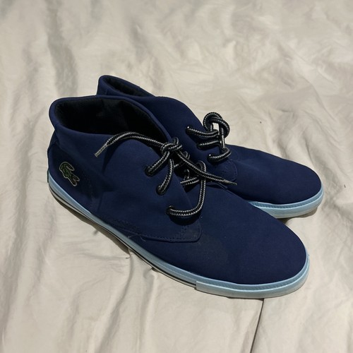 Men lacoste lace boots size - lacoste,