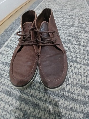 Men lacoste brown - brown, suede