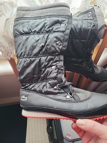 Lacoste snowboots cool black - snowboots,