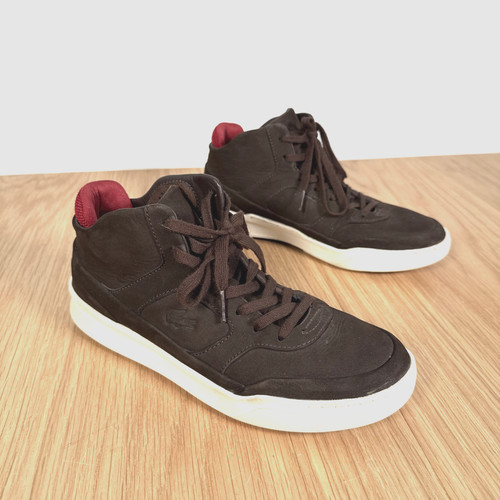 Lacoste brown leather - lacoste,